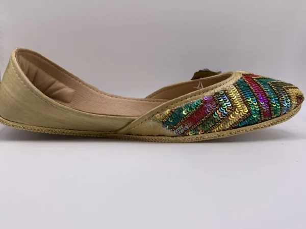 Multi Shade Embroider Khussa - 8874 - Image 5