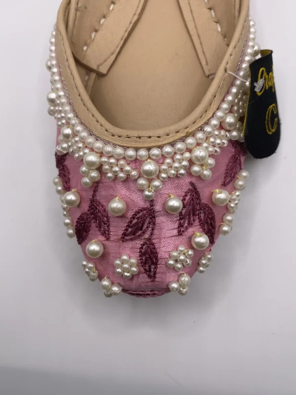 Pink Embroider Khussa - 8862 - Image 3