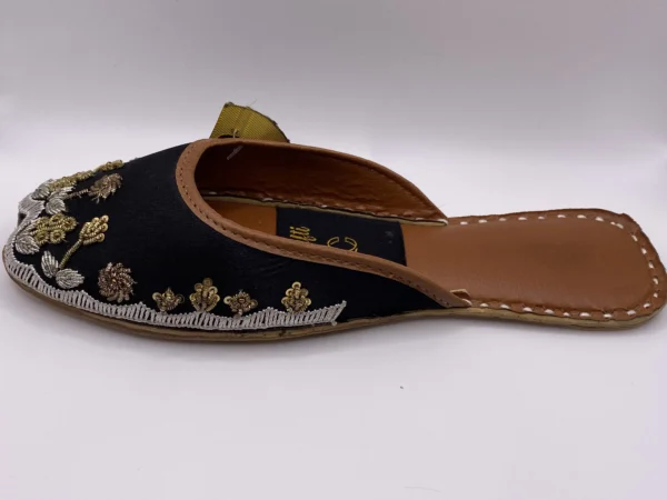 Fancy Gray Slipper - 4518 - Image 4