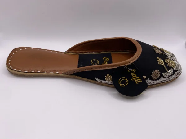 Fancy Gray Slipper - 4518 - Image 5