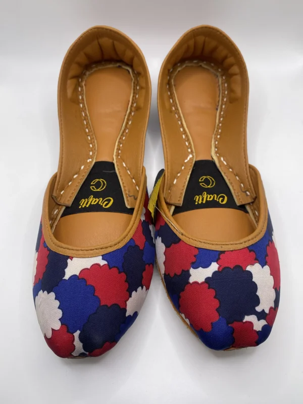 Multi-Printed Leather Khussa 4951 - Image 2