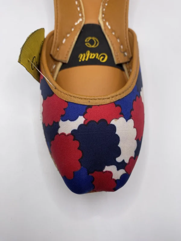 Multi-Printed Leather Khussa 4951 - Image 3