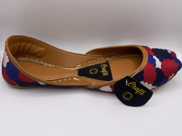 Multi-Printed Leather Khussa 4951 - Image 4