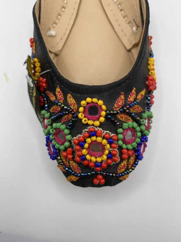 Multi Shade Embroider Khussa - 9406 - Image 3