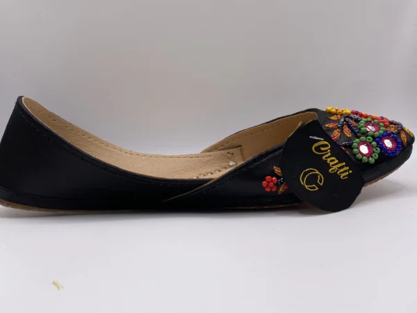 Multi Shade Embroider Khussa - 9406 - Image 5